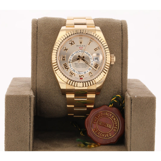 Rolex Sky-Dweller 42mm Everose Rose Sundust 326935