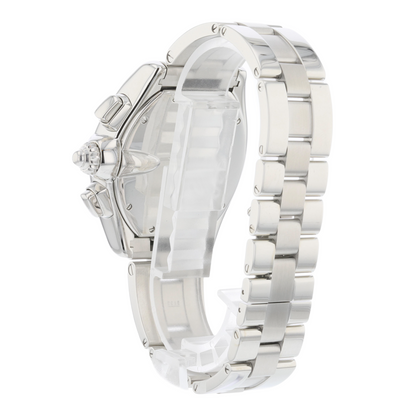 Cartier Roadster Chronograph XL Stainless Steel Silver Dial W62006X6