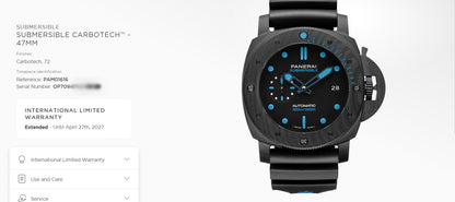 Panerai Submersible 47mm Carbotech PAM01616
