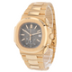 Patek Philippe Nautilus Chronograph Rose Gold Black Dial 5980/1R-001