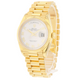 Rolex Day-Date 36mm Yellow Gold President White Dial Gold Roman 128238