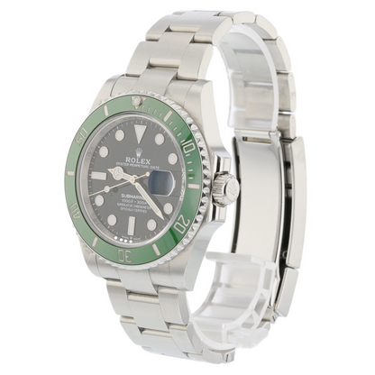 Rolex Submariner Date 41mm Green Ceramic Bezel Stainless Steel 126610LV