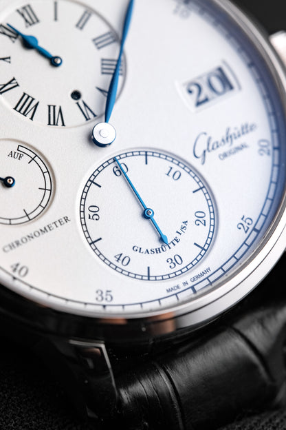 Glashutte Original Senator Chronometer Regulator White Gold 1-58-04-04-04-04