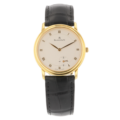 Blancpain Villeret Rose Gold Silver Dial 072.3318