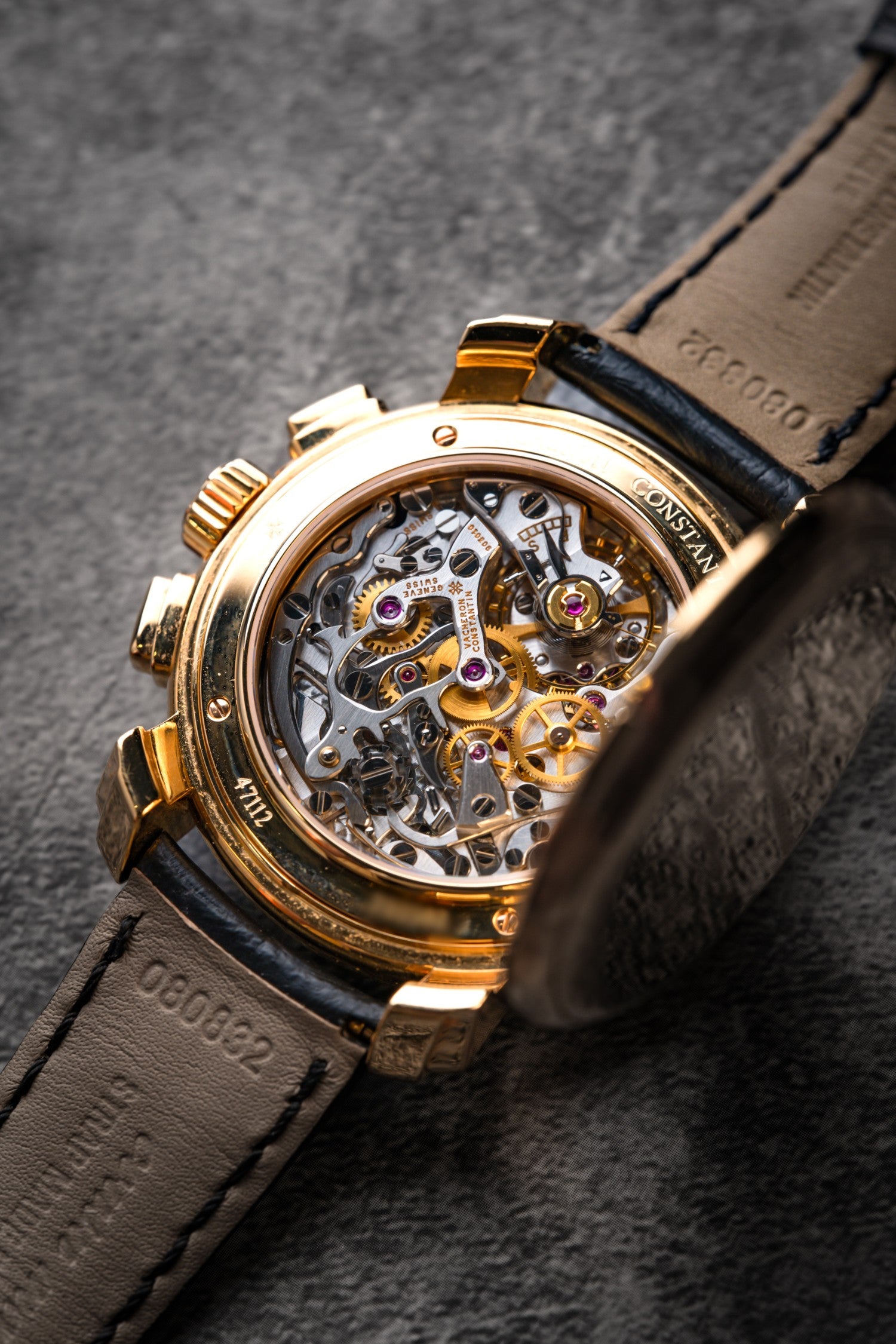 Vacheron Constantin Malte Perpetual Chronograph Yellow Gold 47112
