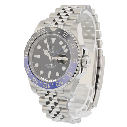 Rolex GMT Master II Batman Jubilee Bracelet 126710BLNR