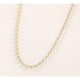 Pears and Rounds 18K Yellow Gold Necklace