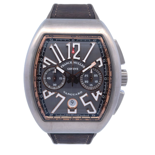 Franck Muller Vanguard Chronograph Titanium Rose Gold V45CCBRTT5NGR