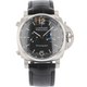 Panerai Luminor Chronograph 44mm Stainless Steel Black PAM01109