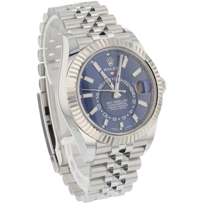 Rolex Sky-Dweller 42mm Stainless Steel Blue Dial Jubilee 326934