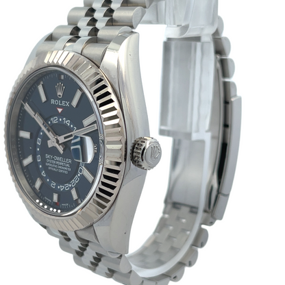 Rolex Sky-Dweller 42mm Stainless Steel Blue Dial Jubilee 326934
