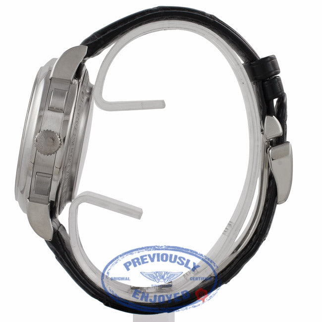 A. Lange & Sohne Double Split Black Dial Platinum Silver Subdials 404.035 3ZUMU5 - Beverly Hills Watch Company Watch Store