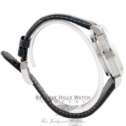 A. Lange & Sohne Datograph Up/Down 41MM Platinum Manual Wind Black Dial Silver Sub-Dials 405.035/LS4052AD IFX3W6 - Beverly Hills Watch Company Watch Store