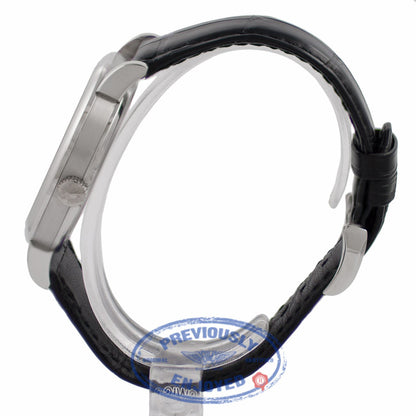 A. Lange & Sohne Grand Lange 1 Platinum 41MM Silver Dial 117.025 C4BAJJ - Beverly Hills Watch Company Watch Store