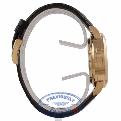 A. Lange & Sohne Datograph Flyback Chronograph Rose Gold Case Manual Wind Silver Roman Dial Watch 403.032/LS4034AD EHM98N - Beverly Hills watch Store