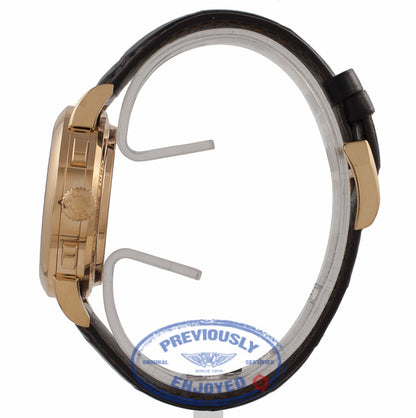 A. Lange & Sohne Datograph Flyback Chronograph Rose Gold Case Manual Wind Silver Roman Dial Watch 403.032/LS4034AD EHM98N - Beverly Hills watch Store