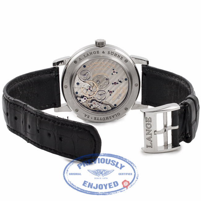 A. Lange & Sohne Lange 1 Time Zone Platinum 116.025 VAIZJL - Beverly Hills Watch Company Watch Store