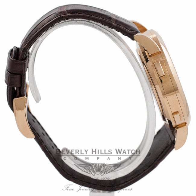 A. Lange & Sohne Lange 1 Time Zone 18k Rose Gold 116.032 AFQXHF - Beverly Hills Watch Company Watch Store