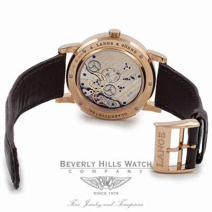 A. Lange & Sohne Lange 1 Time Zone 18k Rose Gold 116.032 AFQXHF - Beverly Hills Watch Company Watch Store
