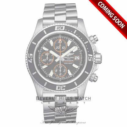 Breitling Superocean Chronograph II Stainless Steel Abyss Orange Second Hand A13341A8/BA85