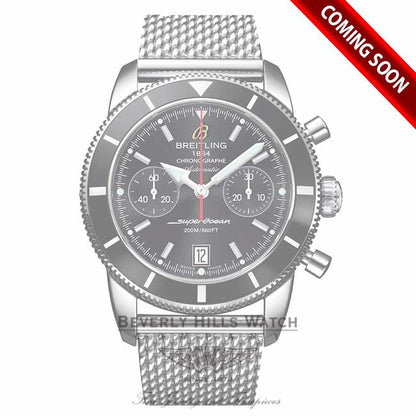 Breitling Superocean Heritage Chronograph 44MM Black Dial A2337024/BB81 - Beverly Hills Watch Company Watch Store