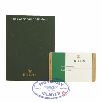 Rolex Daytona Stainless Steel and Gold Panda Dial 116523 A2X1JC