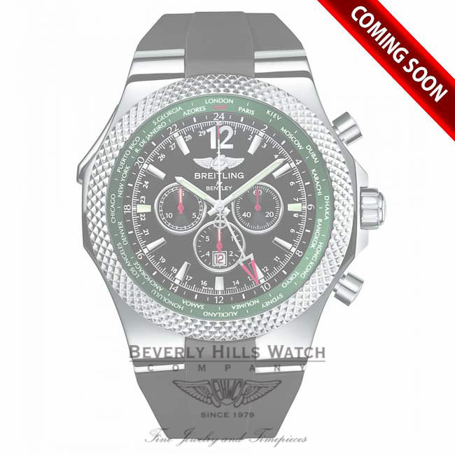 Breitling Bentley GMT Racing Green Limited Edition A47362S4/B919 - Beverly Hills Watch Company Watch Store