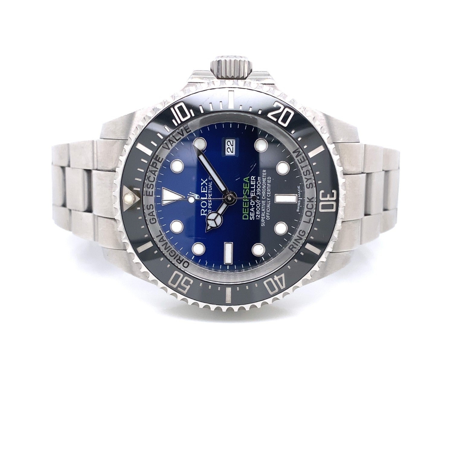 Rolex DeepSea Sea James Cameron 44MM Stainless Steel Blue Dial 116660 - Beverly Hills Watch Company