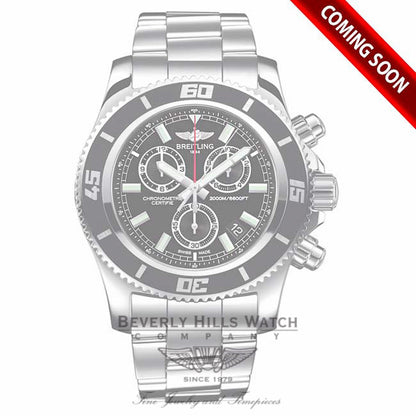 Breitling Superocean Chronograph Black Dial A73310A8/BB73 - Beverly Hills Watch Company Watch Store