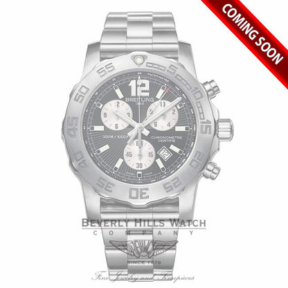 Breitling Colt Chronograph II Stainless Steel Black Dial A7338710/BB49 - Beverly Hills Watch Company Watch Store