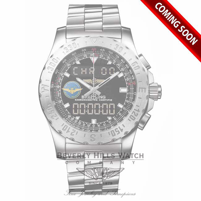 Breitling Airworlf Navy Centennial Limited Edition A7836323/BA86 - Beverly Hills Watch Company Watch Store