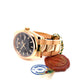 Rolex Day-Date President 36mm Everose Gold Domed Bezel Black Dial 118205 A7M2U2