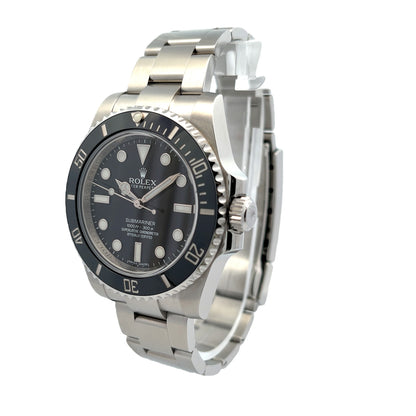 Rolex Submariner Stainless Steel No Date Ceramic Bezel 114060 - Beverly Hills Watch Company