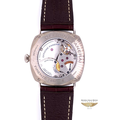 Panerai Radiomir 8 Days Titanium 45mm PAM00346 AALLPM  - Beverly Hills Watch Company
