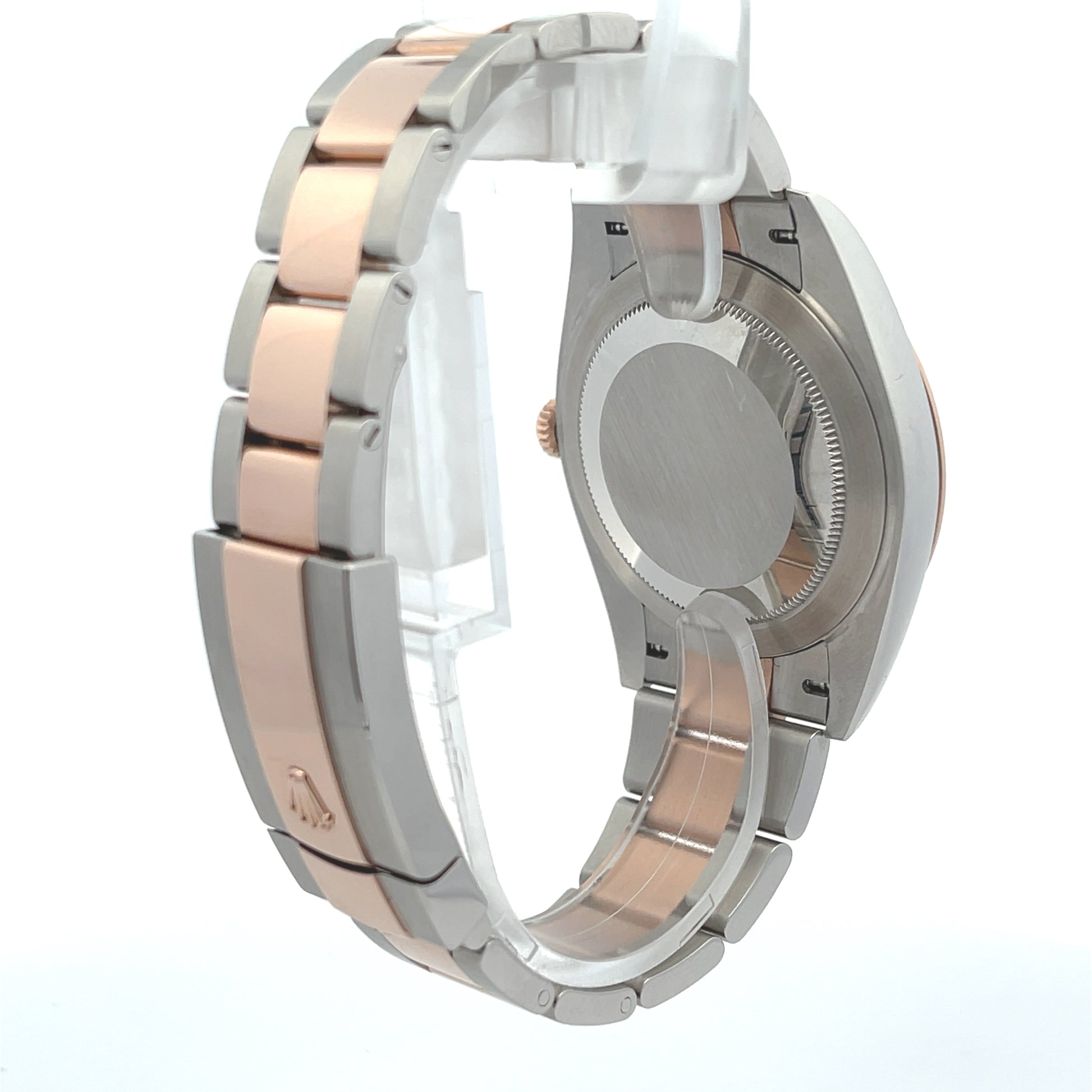 Rolex Datejust 41mm 18k Rose Gold Stainless Steel Chocolate Dial 126301 - Beverly Hills Watch Company