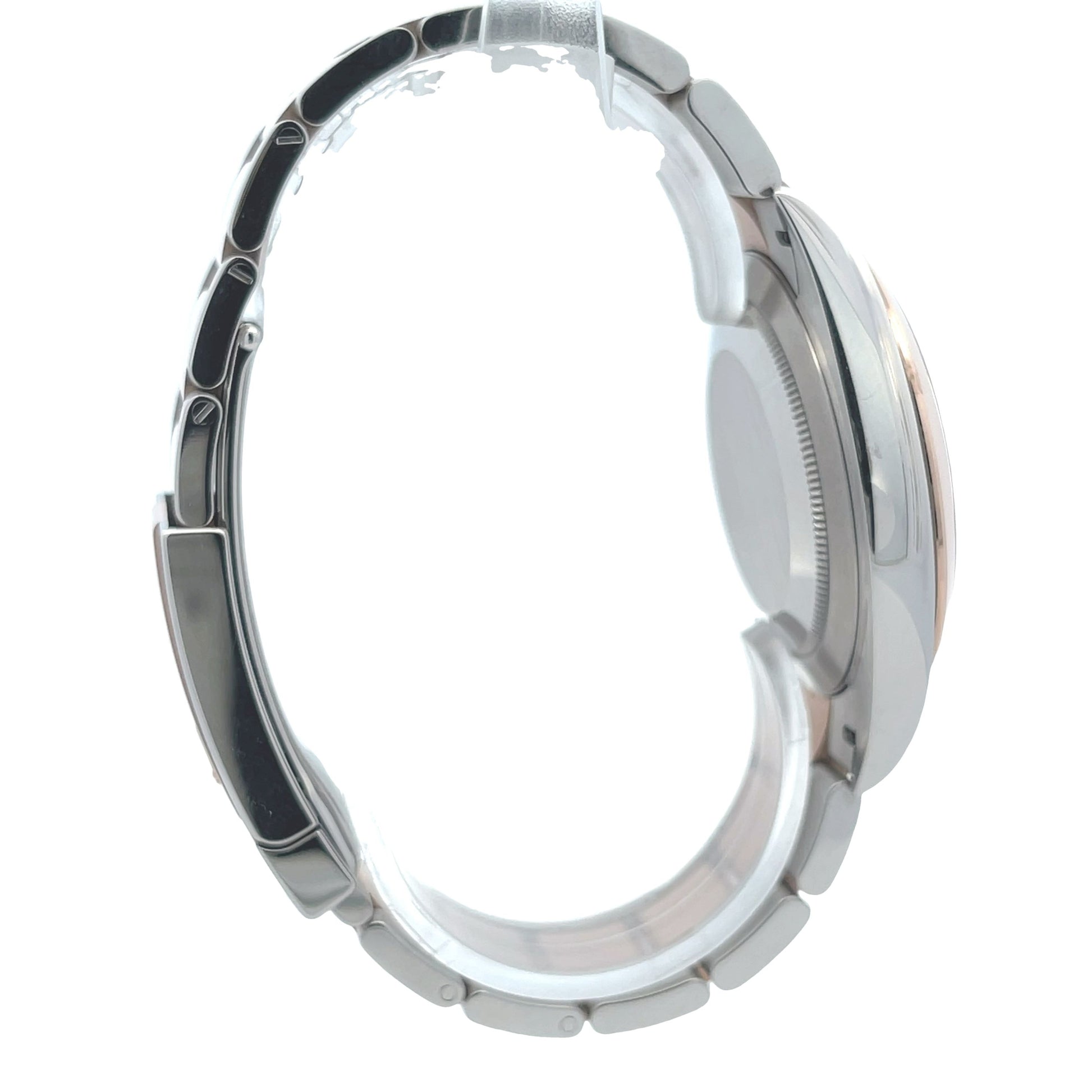 Rolex Datejust 41mm 18k Rose Gold Stainless Steel Chocolate Dial 126301 - Beverly Hills Watch Company