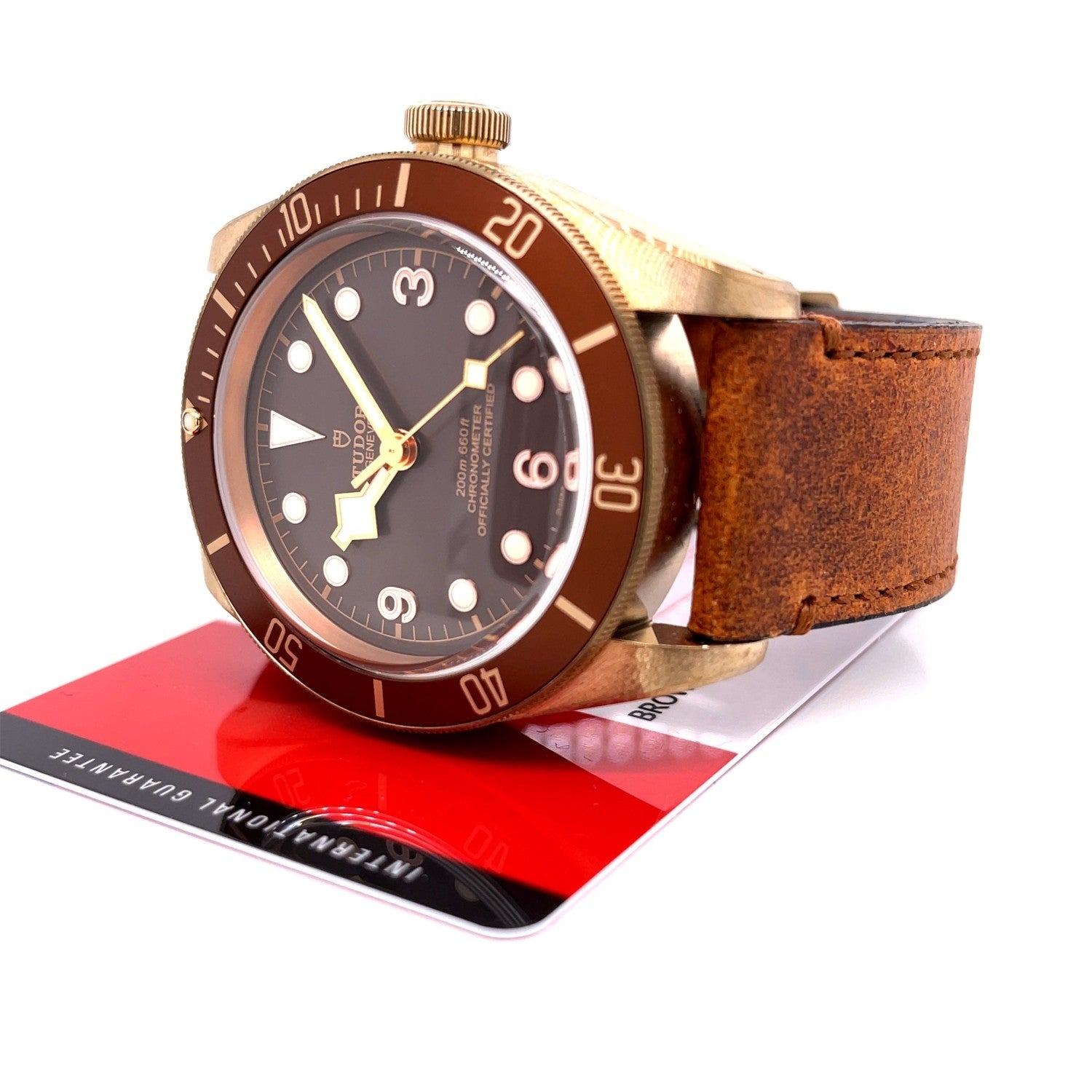 Tudor Heritage 43mm Black Bay Bronze 79250BM AHL9KU - Beverly Hills Watch