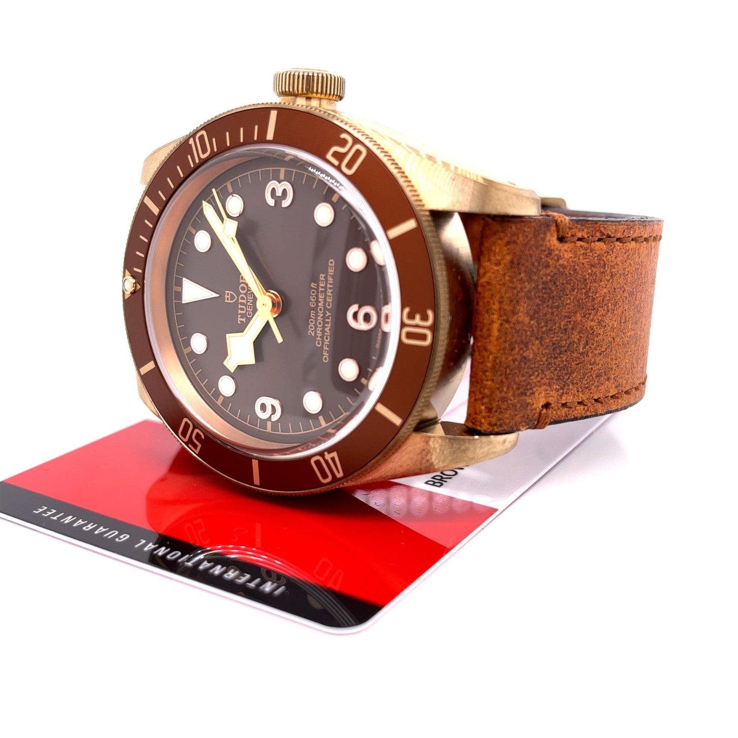 Tudor Heritage 43mm Black Bay Bronze 79250BM AHL9KU - Beverly Hills Watch