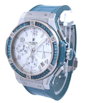 Hublot Big Bang Tutti Frutti Blue Topaz 41mm Stainless Steel 341.SL.6010.LR.1907