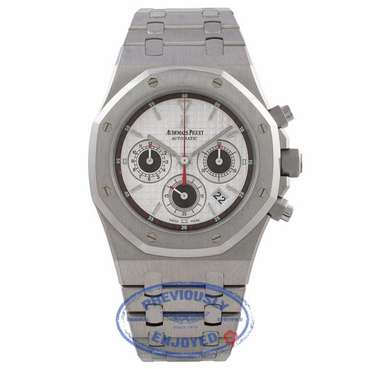 Audemars Piguet Royal Oak Chronograph 39MM Automatic Stainless Steel Silver Dial 26300ST.OO.1110ST.06 M9Z6YA - Beverly Hills Watch Store Watch Store