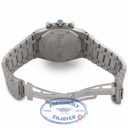Audemars Piguet Royal Oak Chronograph 39MM Automatic Stainless Steel Silver Dial 26300ST.OO.1110ST.06 M9Z6YA - Beverly Hills Watch Store Watch Store