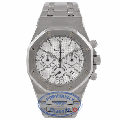 Audemars Piquet Royal Oak Chronograph 39MM Automatic Stainless Steel Silver Dial 25860ST.OO.0110ST.05 7Z1DP8 - Beverly Hills Watch Company Watch Store
