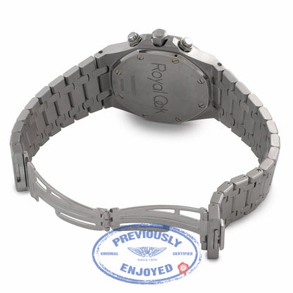 Audemars Piquet Royal Oak Chronograph 39MM Automatic Stainless Steel Silver Dial 25860ST.OO.0110ST.05 7Z1DP8 - Beverly Hills Watch Company Watch Store
