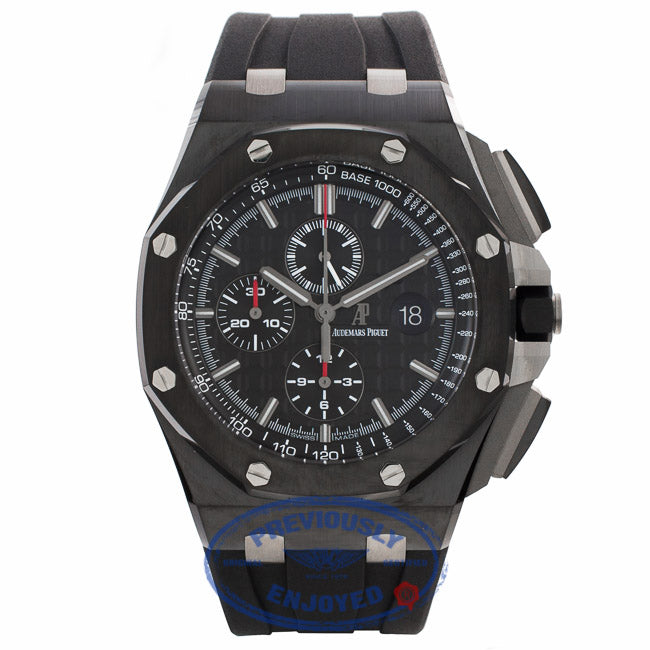 Audemars Piguet Royal Oak Offshore 44MM Black Ceramic Bezel Case 26402CE.OO.A002CA.01 367PKM - Beverly Hills Watch Company