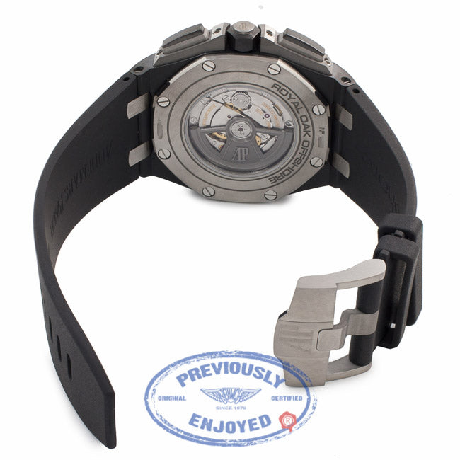 Audemars Piguet Royal Oak Offshore 44MM Black Ceramic Bezel Case 26402CE.OO.A002CA.01 367PKM - Beverly Hills Watch Company