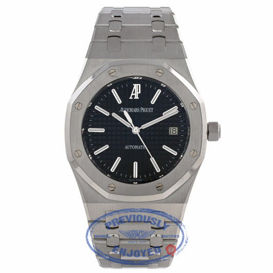 Audemars Piguet Royal Oak 39MM Automatic Stainless Steel Black Dial 15300ST.OO.1220ST.03 XNV81L - Beverly Hills Watch Company Watch Store
