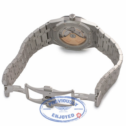 Audemars Piguet Royal Oak 39MM Automatic Stainless Steel Black Dial 15300ST.OO.1220ST.03 XNV81L - Beverly Hills Watch Company Watch Store