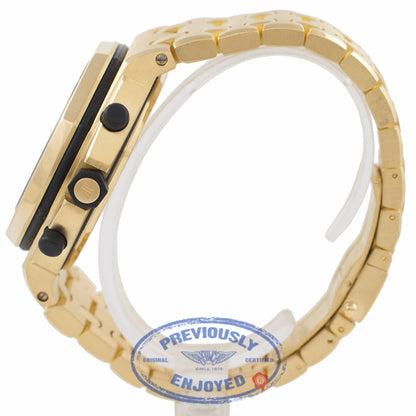 Audemar Piguet RoyalOak Offshore Yellow Gold Silver Dial 25721BA.O.1000BA.01 16390 - Beverly Hills Watch Company Watch Store