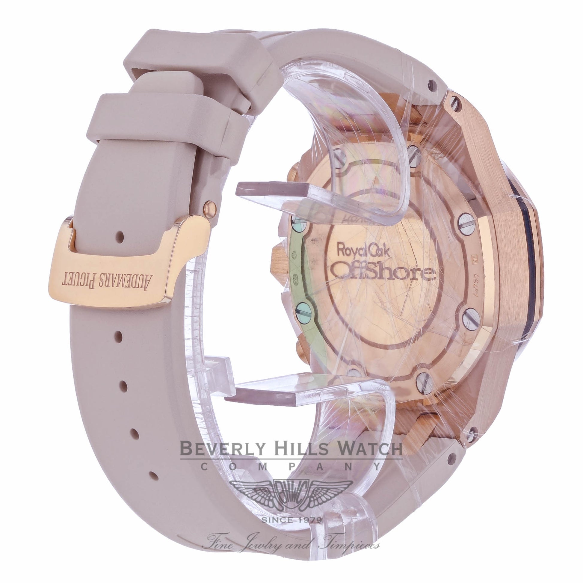 Audemars Piguet Royal Oak Offshore 37mm Rose Gold Rainbow 26236OR.YY.D085CA.01 TJEDKJ - Beverly Hills Watch Company