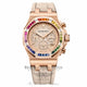 Audemars Piguet Royal Oak Offshore 37mm Rose Gold Rainbow 26236OR.YY.D085CA.01 TJEDKJ - Beverly Hills Watch Company